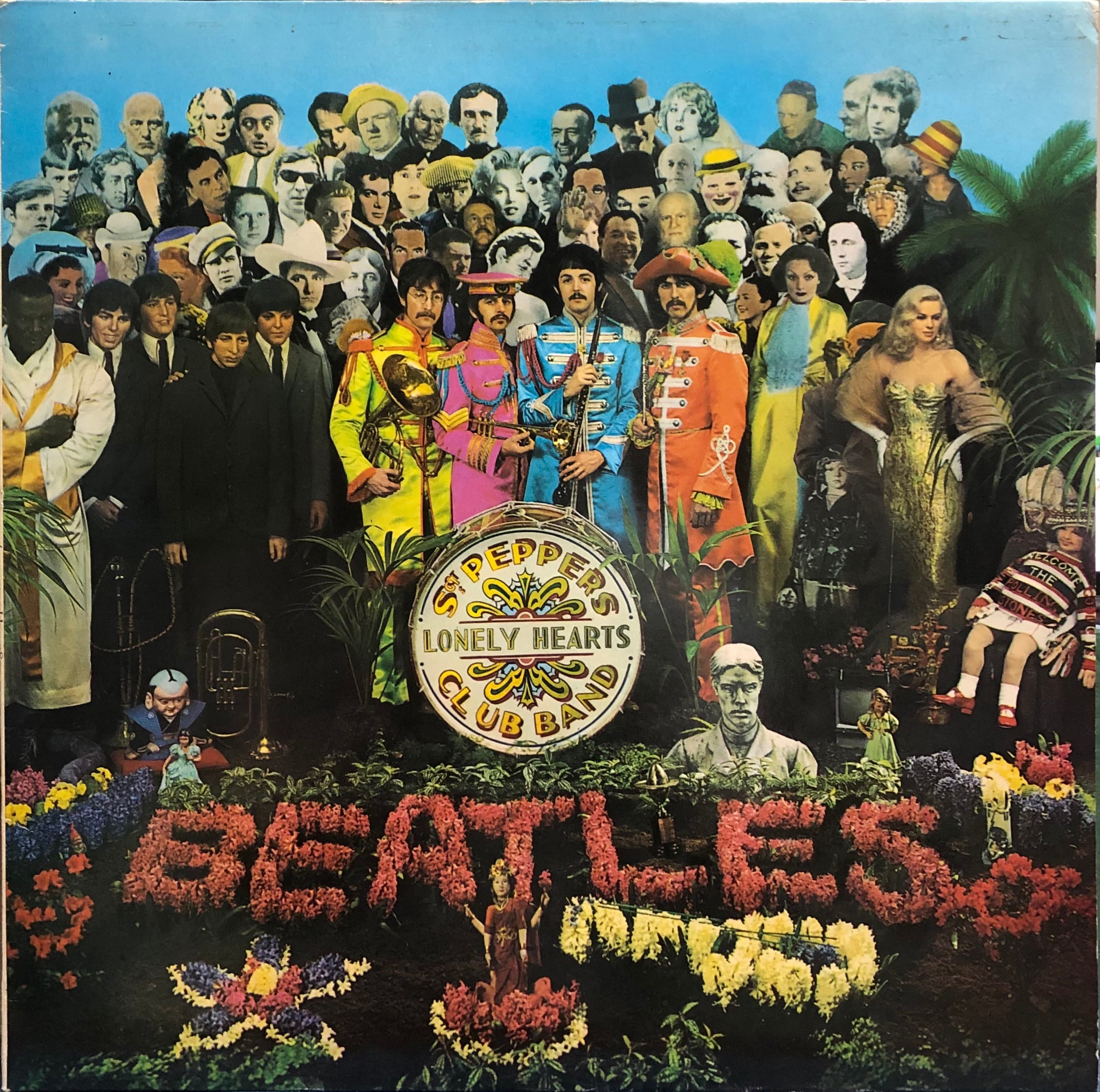 UK mono Sgt.peppers Beatles ペパーズ ビートルズ-