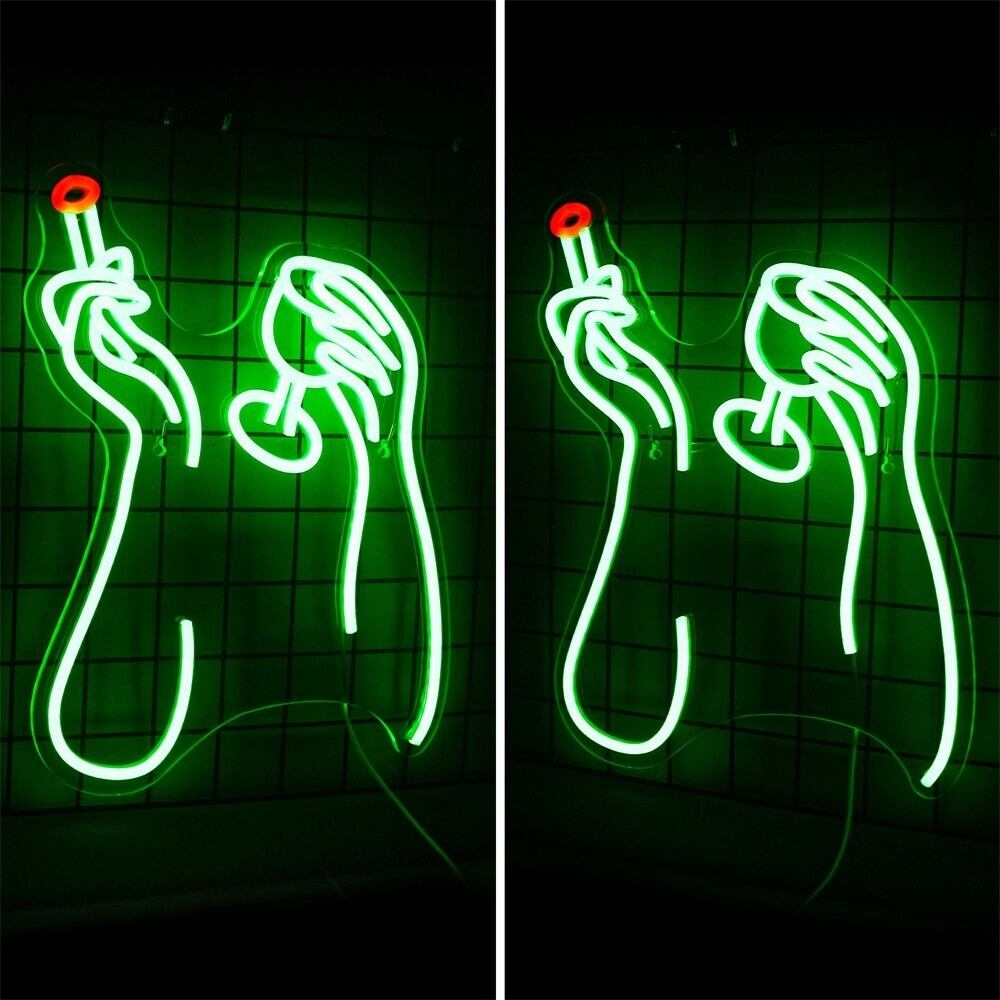 特大 LEDライト ネオンサイン 看板 たばこ タバコ 煙草 喫煙 分煙 禁煙