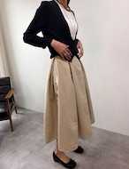 【新作5%OFF・3日間】Deep-Vneck Layered Knit_2colors