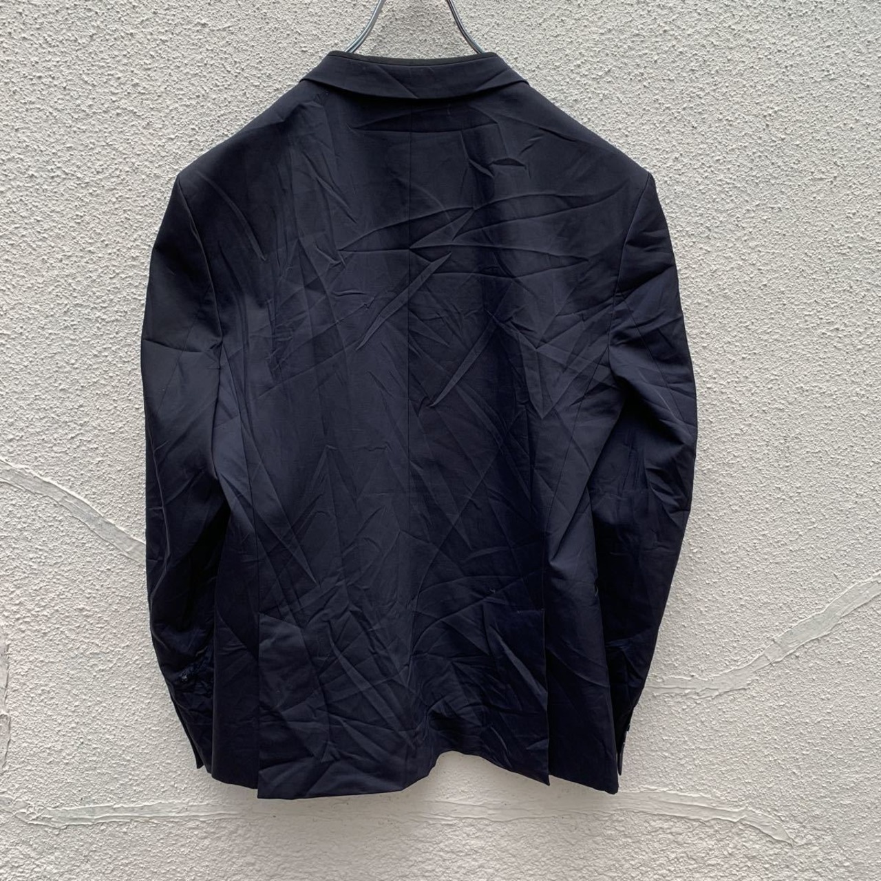 ZARA MAN テーラードジャケット 42 XLサイズ ザラ ストレッチ 紺 