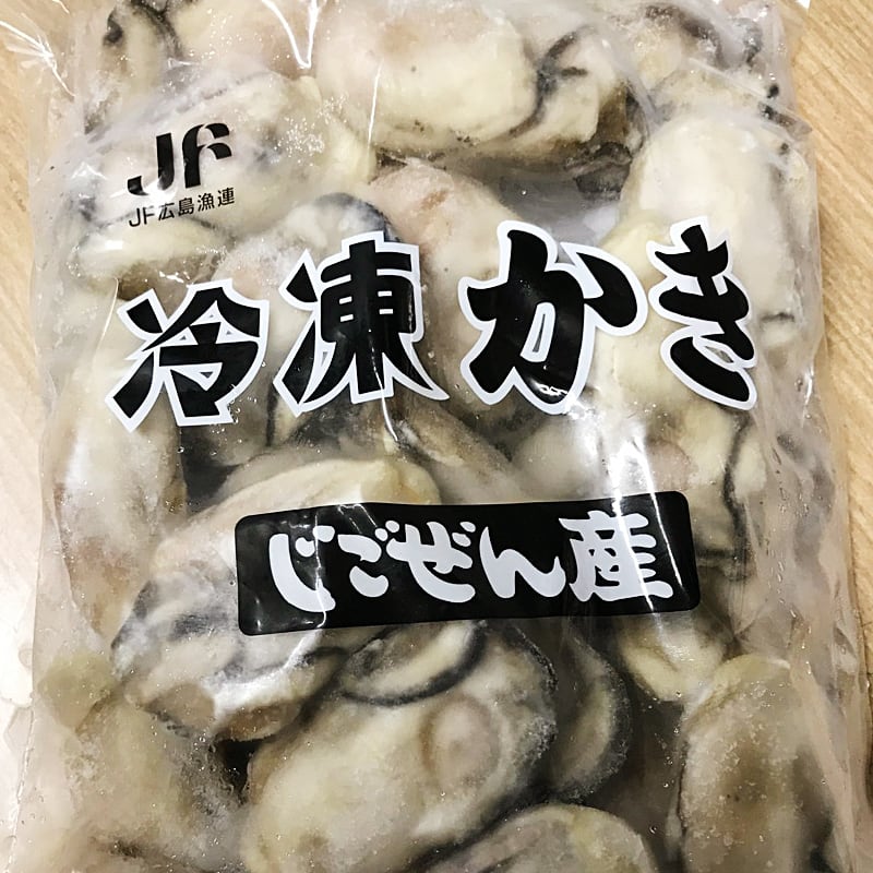 広島産】冷凍牡蠣3L（1Kg）　おおはま市場