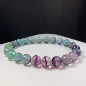b176 グラデーションフローライトブレスレット