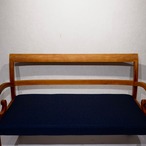 ACTUS アクタス porada ポラダ GARBO ガルボ ダイニングベンチ ベンチ 長椅子 2人掛け 椅子 チェア チェリー無垢材 イタリア モダン ミッドセンチュリー 北欧