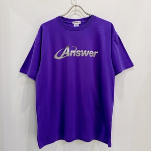 ANSWER COLLECTION / METALIC LOGO COLOR TEE