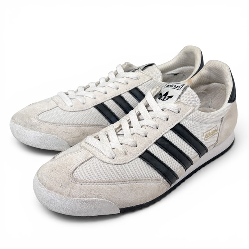 【adidas】70s 復刻 R71 スニーカー シューズ 靴 WHITE/白 BLACK/黒 メンズ US10/28cm アディダス メッシュ スエード レトロ IH1321
