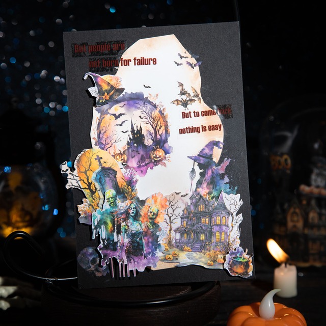 ダークメルヘンな転写シールセット　5枚入り　哥特围城（Gothic Siege）シリーズ[HG-47s]