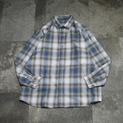 cotton ombre check shirt