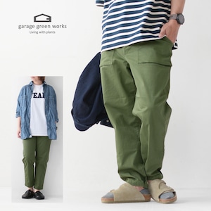 garage green works [ガレージグリーンワークス] TOOLS BAG BAKER PANTS [GRG231209-1] ツール バッグ ベイカーパンツ・キャンプ・ミリタリーパンツ・ガーデニング・園芸・ワークウェア・ミリタリーウェア・機能的ウェア・MEN'S [2023SS]