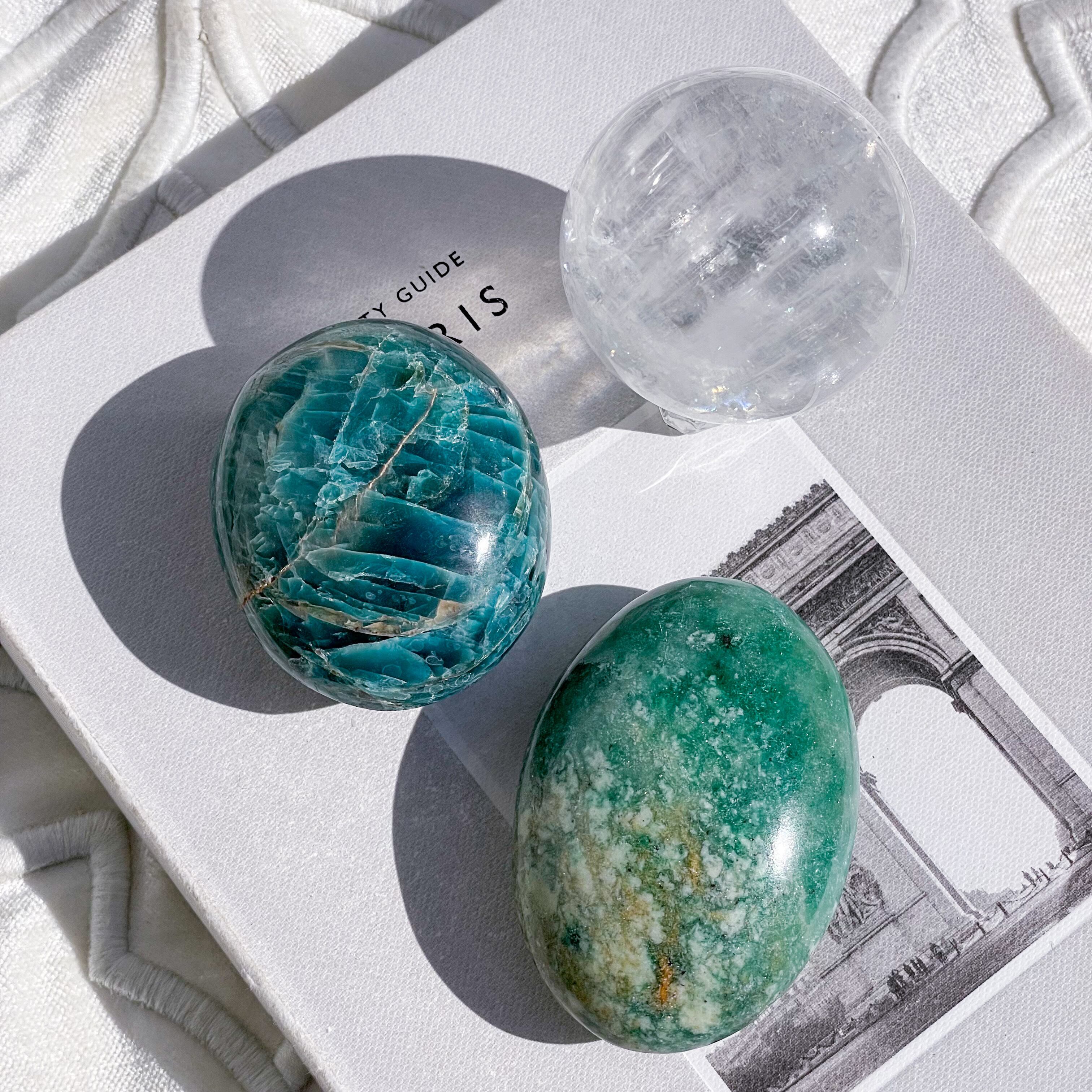 Green Aventurine Palm 3 ✧ グリーンアベンチュリン | FLUXY - 天然石