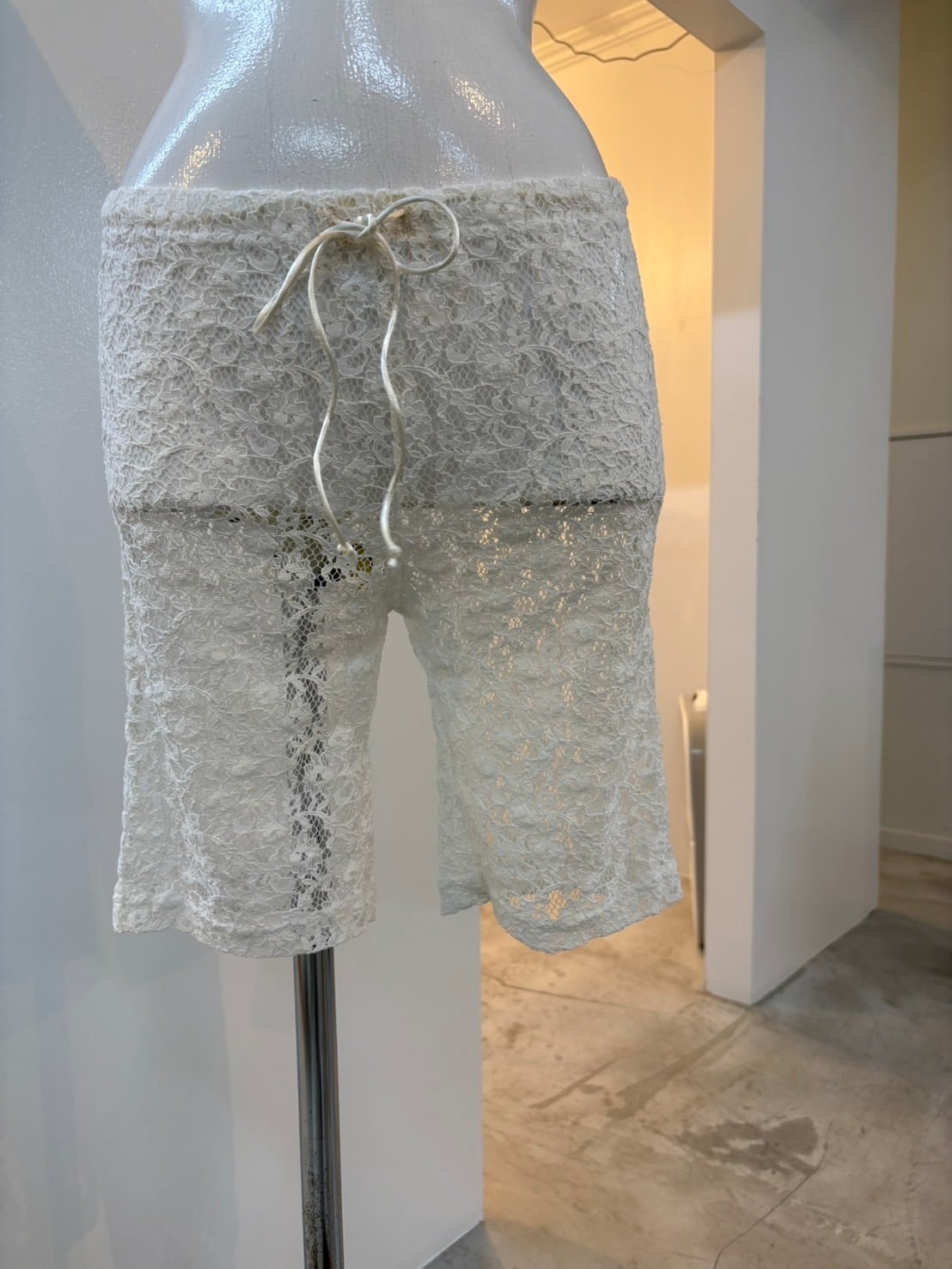 New lace bicycle pants