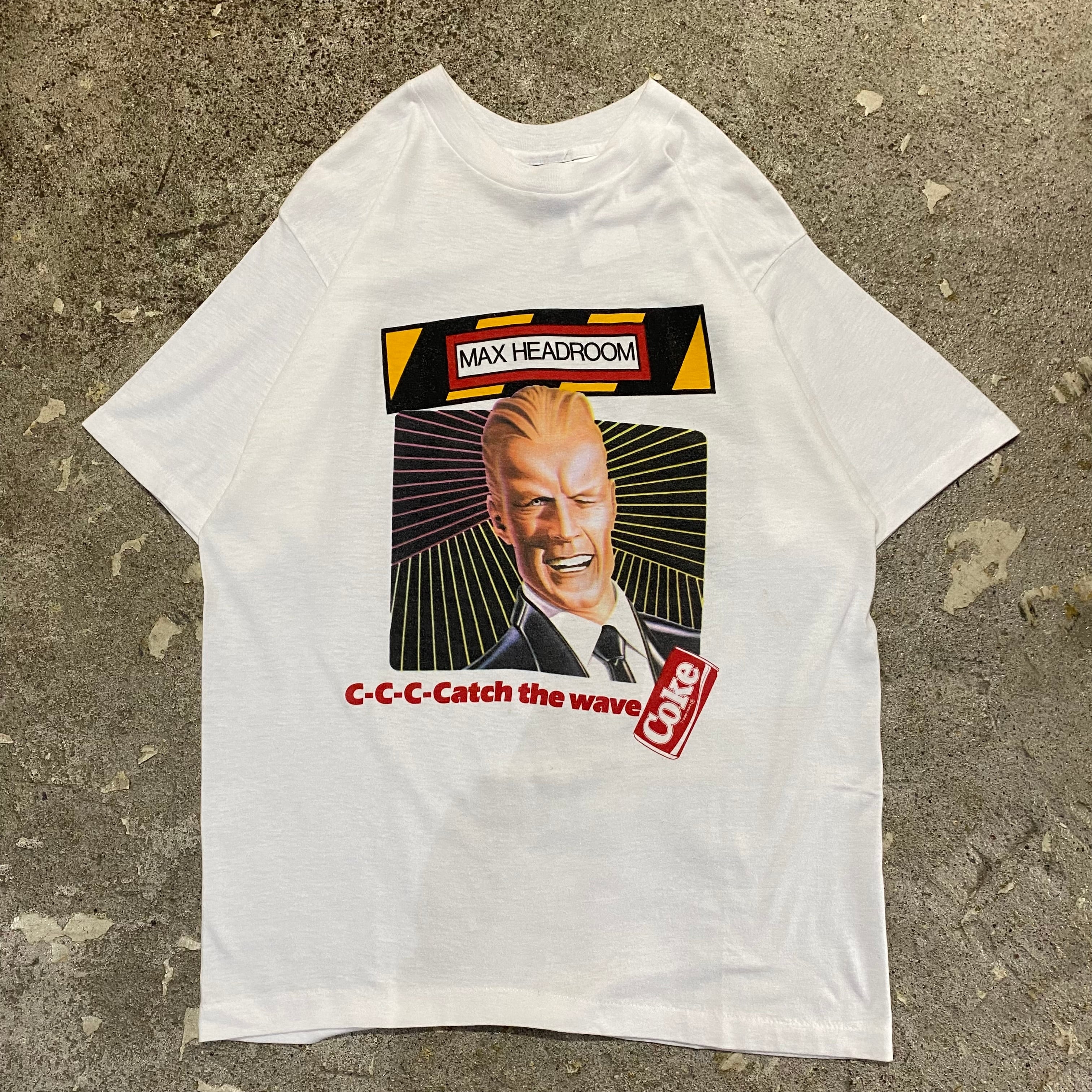 80s MAX HEADROOM T-shirt | What'z up