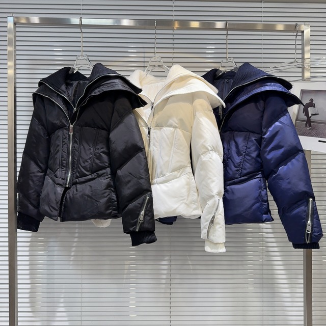 全3色/Double zip down jacket　M1505