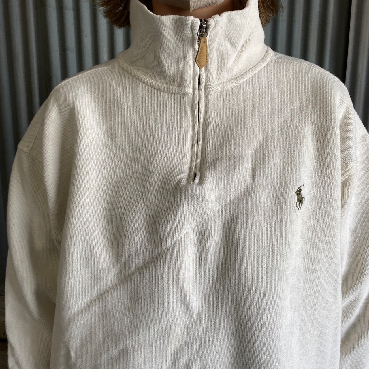 Polo by Ralph Lauren オールドラルフローレン ハーフジップ リブ 