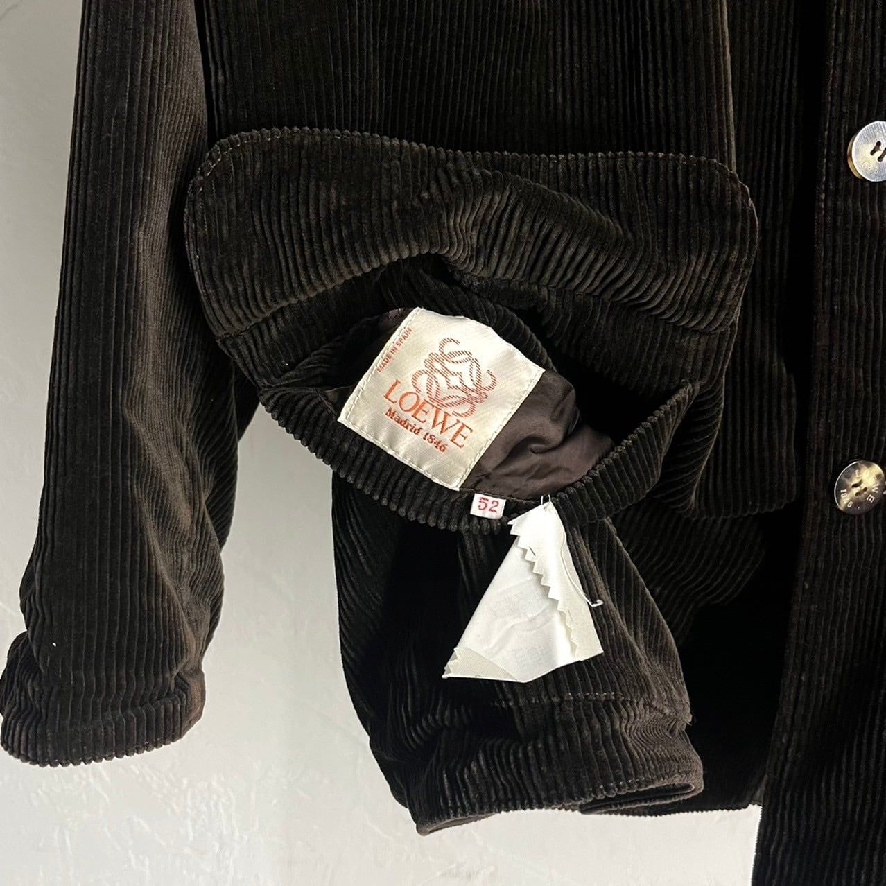 【新品】Loewe ロエベ ポケット オーバーシャツ カバーオール 新品】Loewe ロエベ ポケット オーバーシャツ カバーオール