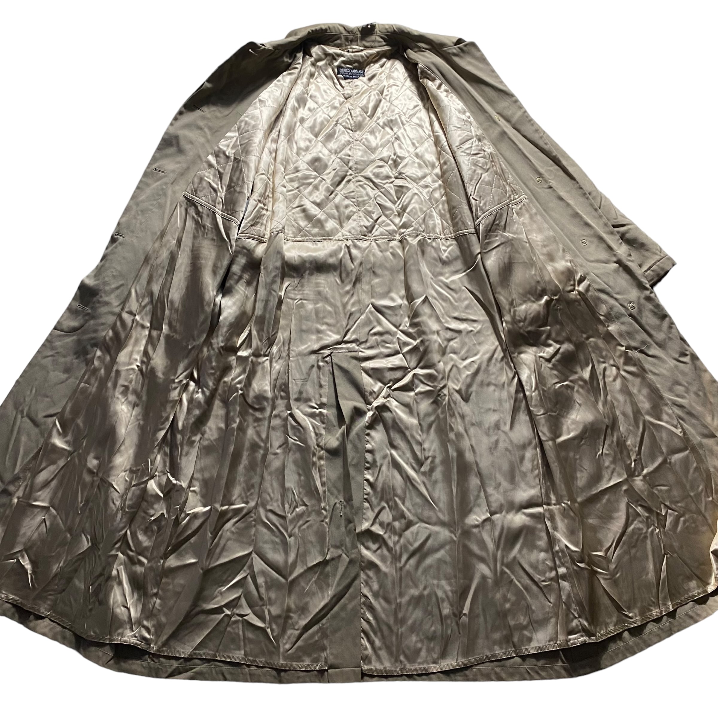 vintage GIORGIO ARMANI belted balmacaan coat | NOIR ONLINE