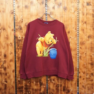 90s pooh スウェット　L/XL/プーさん