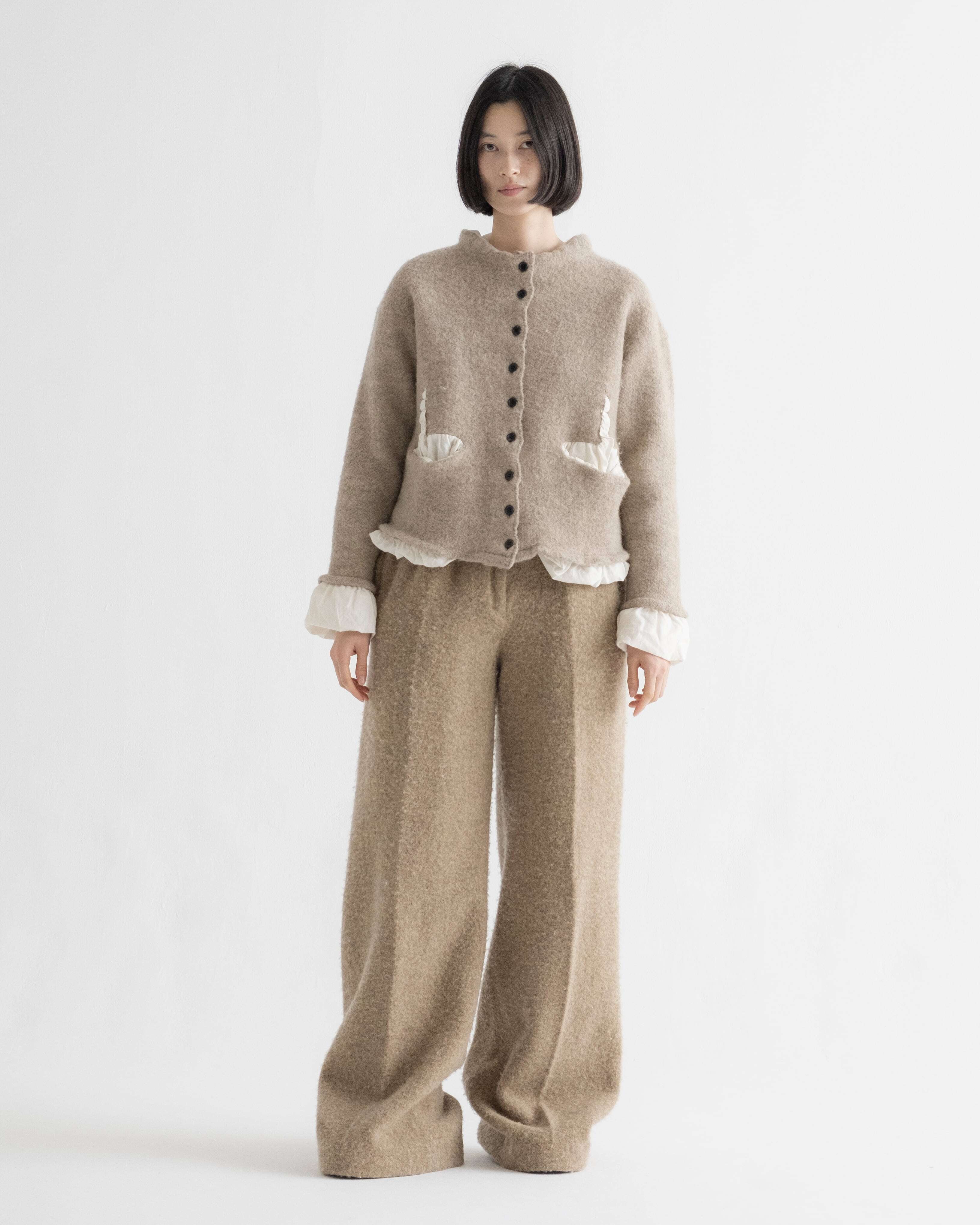 pillings ピリングス / fgulling knit jacket | TRENTオンライン 