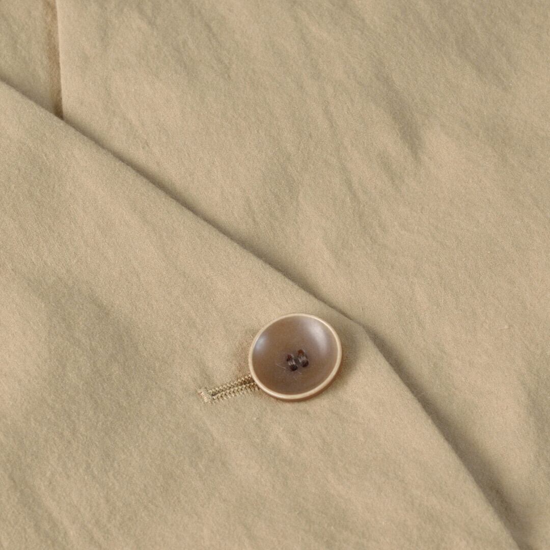 atelier naruse アトリエナルセ ヴィンテージ馬布コットンオーバーオール・ベージュ 人気のオーバーオールが再登場【送料無料】