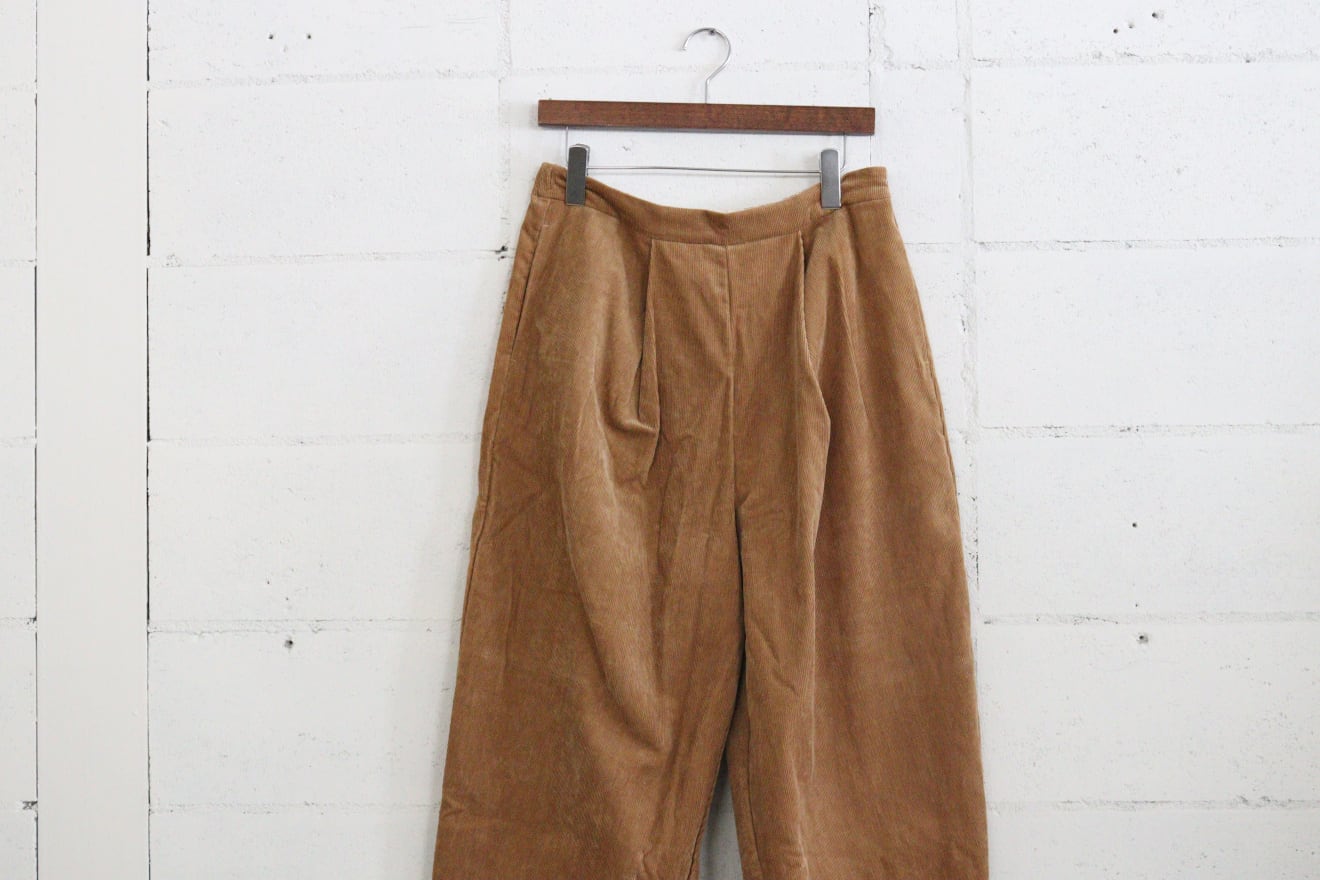 gauze#オーガニックコットンコーデュロイOEUF PANTS