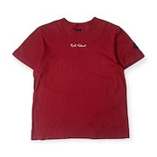 Karl Helmut カールヘルム ロゴ 半袖 Tシャツ L/レッド メンズ