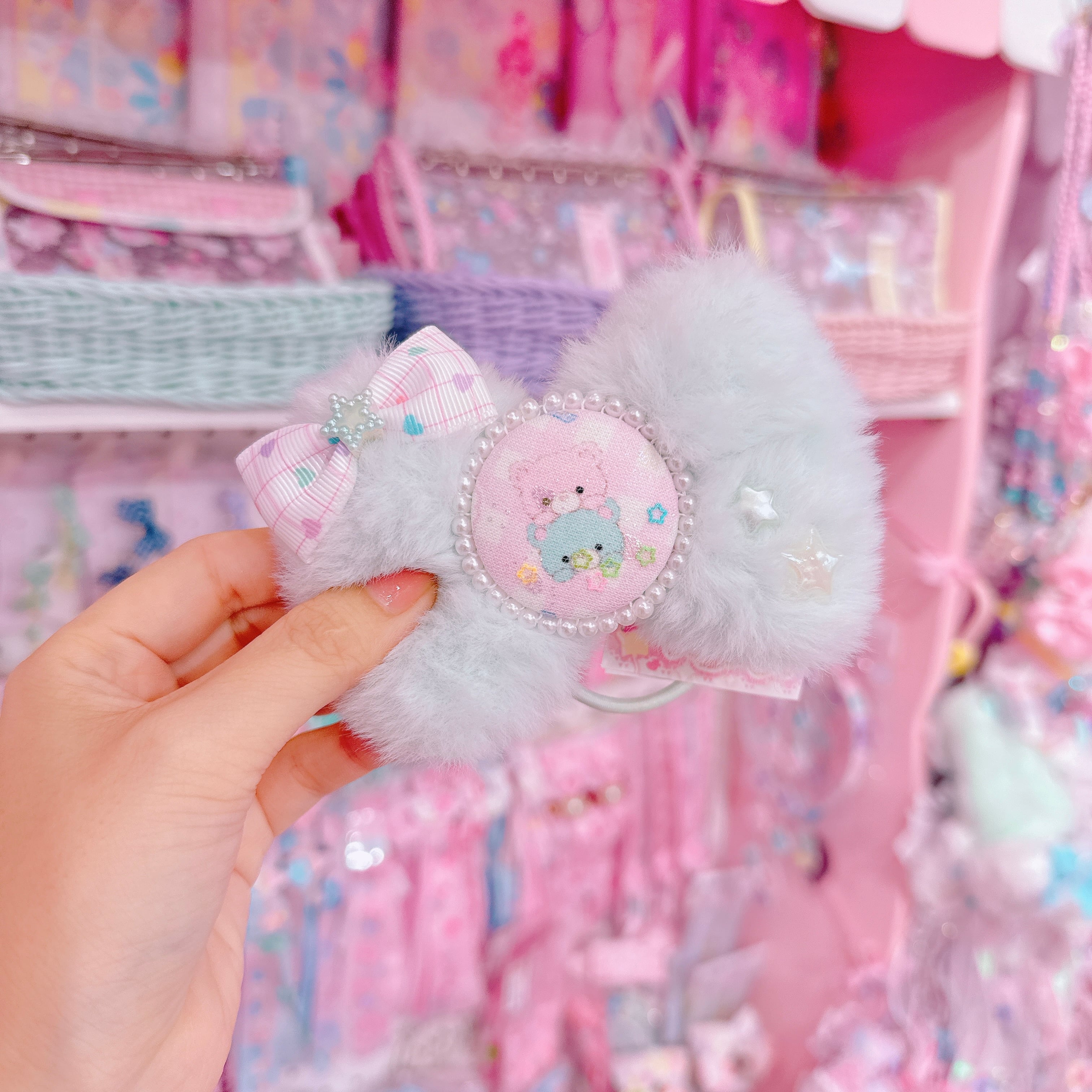 【C5】79-14ファーヘアゴム