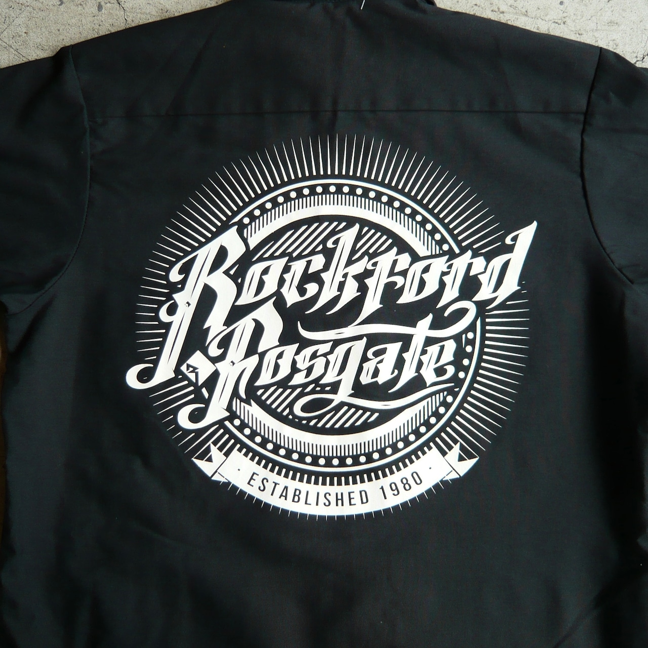 00s Rockford Fosgate ワークシャツ