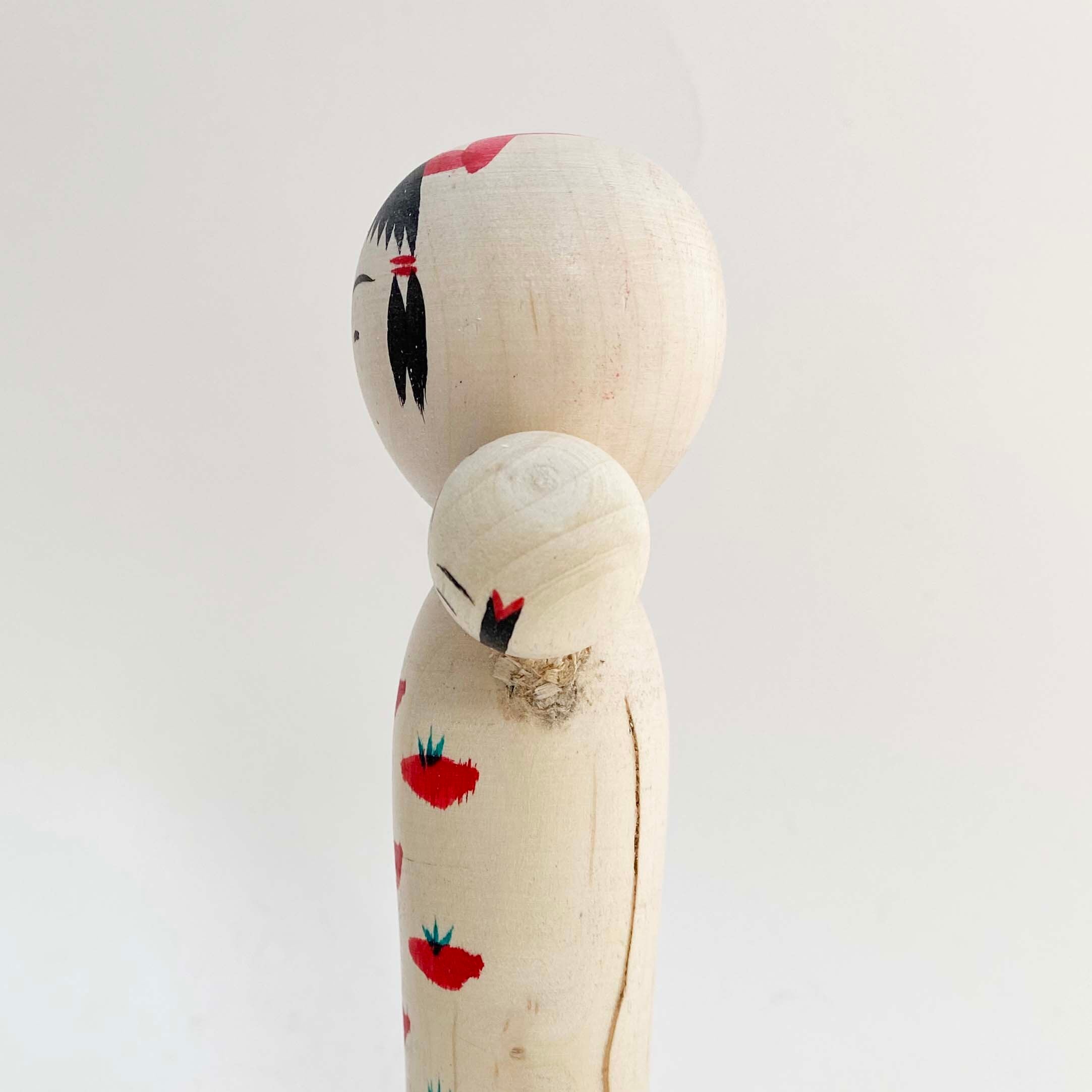 コケーシカ別注 子守こけし(外鳴子系 / 菅原修工人)