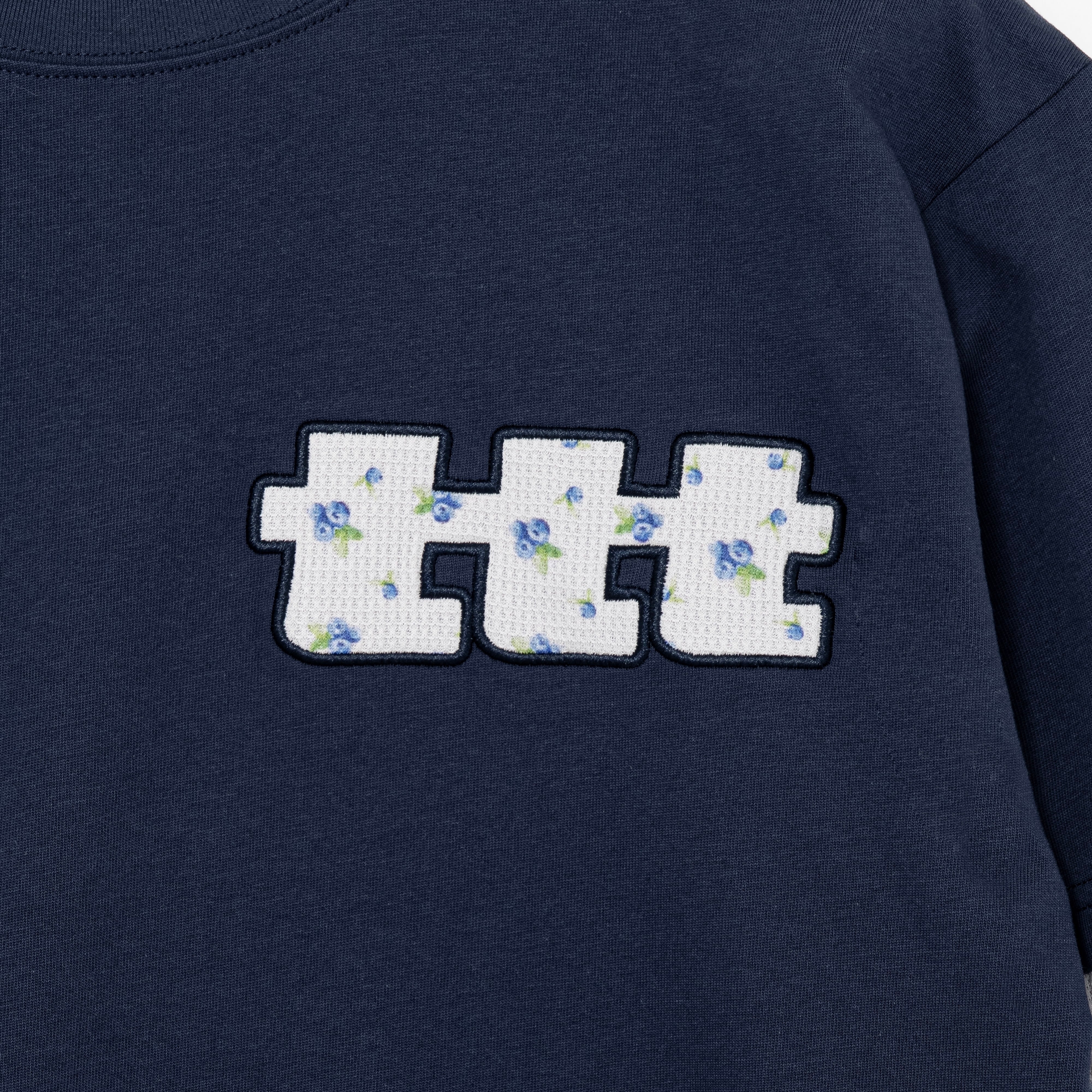 受注販売》Fake layered fruits thermal long sleeve tee（NAVY） | TTTMSW