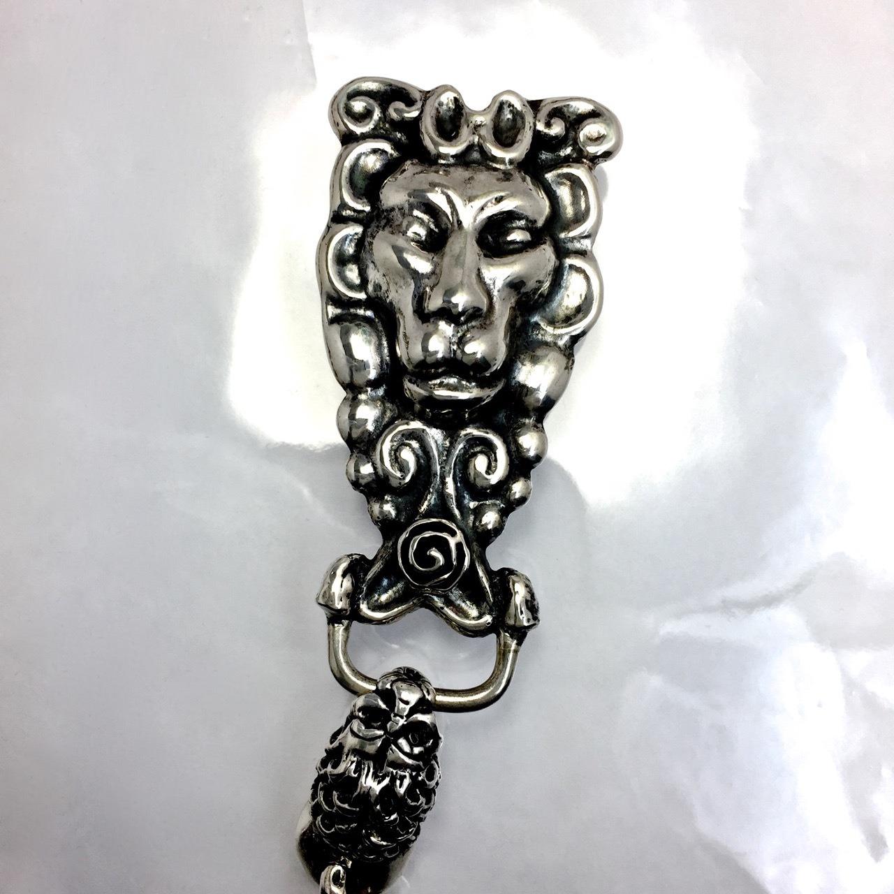 SIX WOLVES WALLET CHAIN w/1 SKULL / シックスウルヴス ウォレット チェーン・スカルトップ