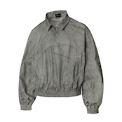 VINTAGE ストリート 汚れ加工ハーフジップ ジャケット T1855