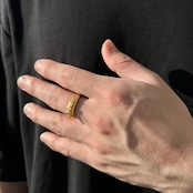 FLORAL RING SMALL GOLD