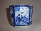 伊万里染付火入れ Imari porcelain ashtray (No4)