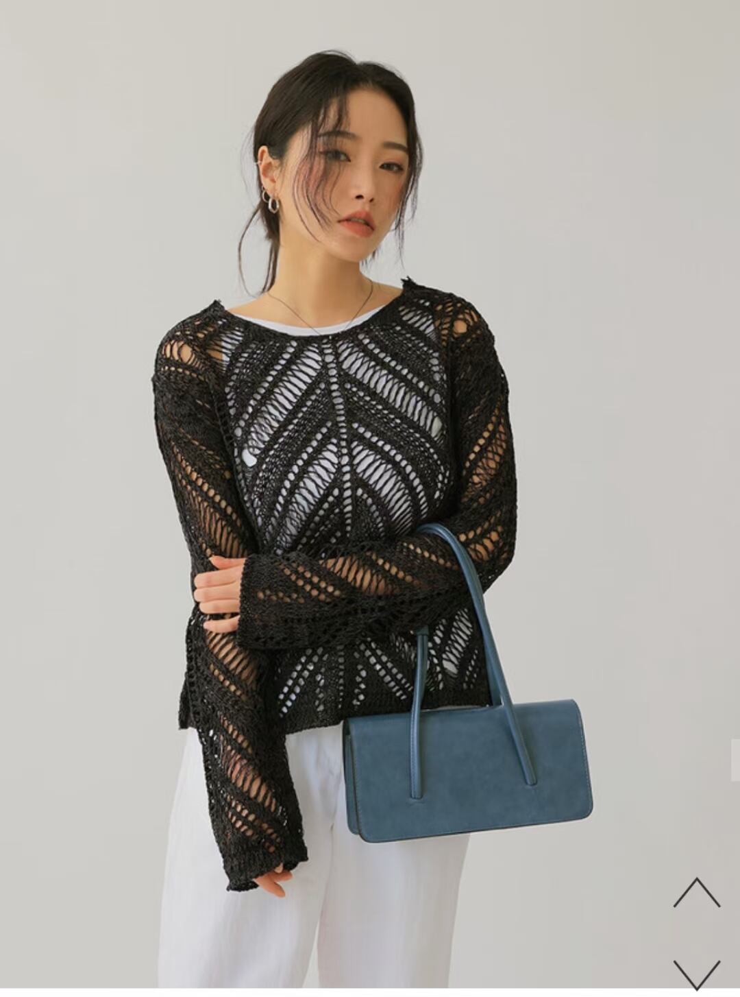 かぎあみニット　AJ1079-E03