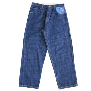 COOGI EMBOIDARY DESIGNED DENIM PANTS