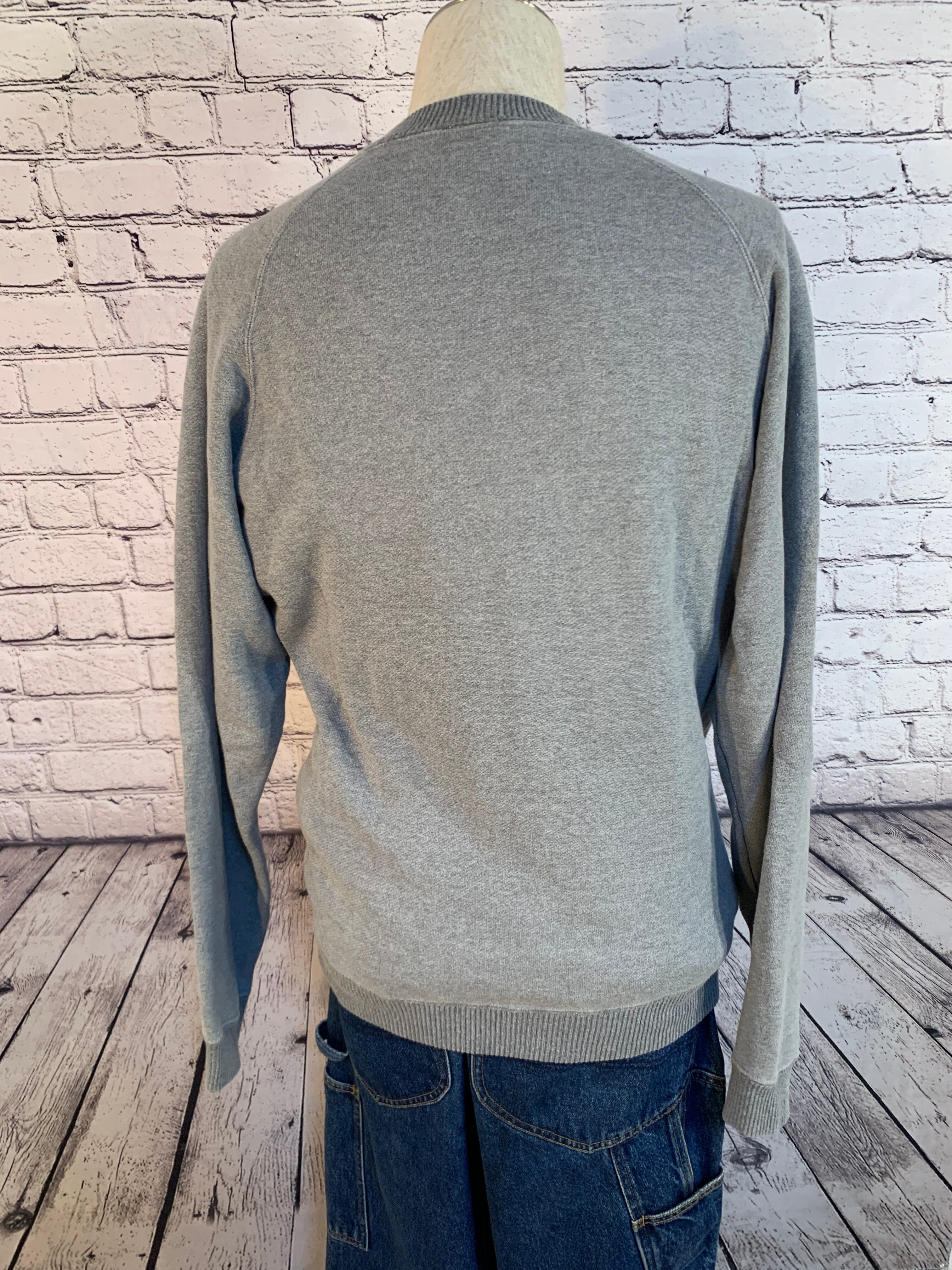 NIKE ナイキ　デカロゴ　90s スウェット　銀タグ　NIKE AIR 90's NIKE ナイキ スウェット デカロゴ 銀タグ フェード 黒