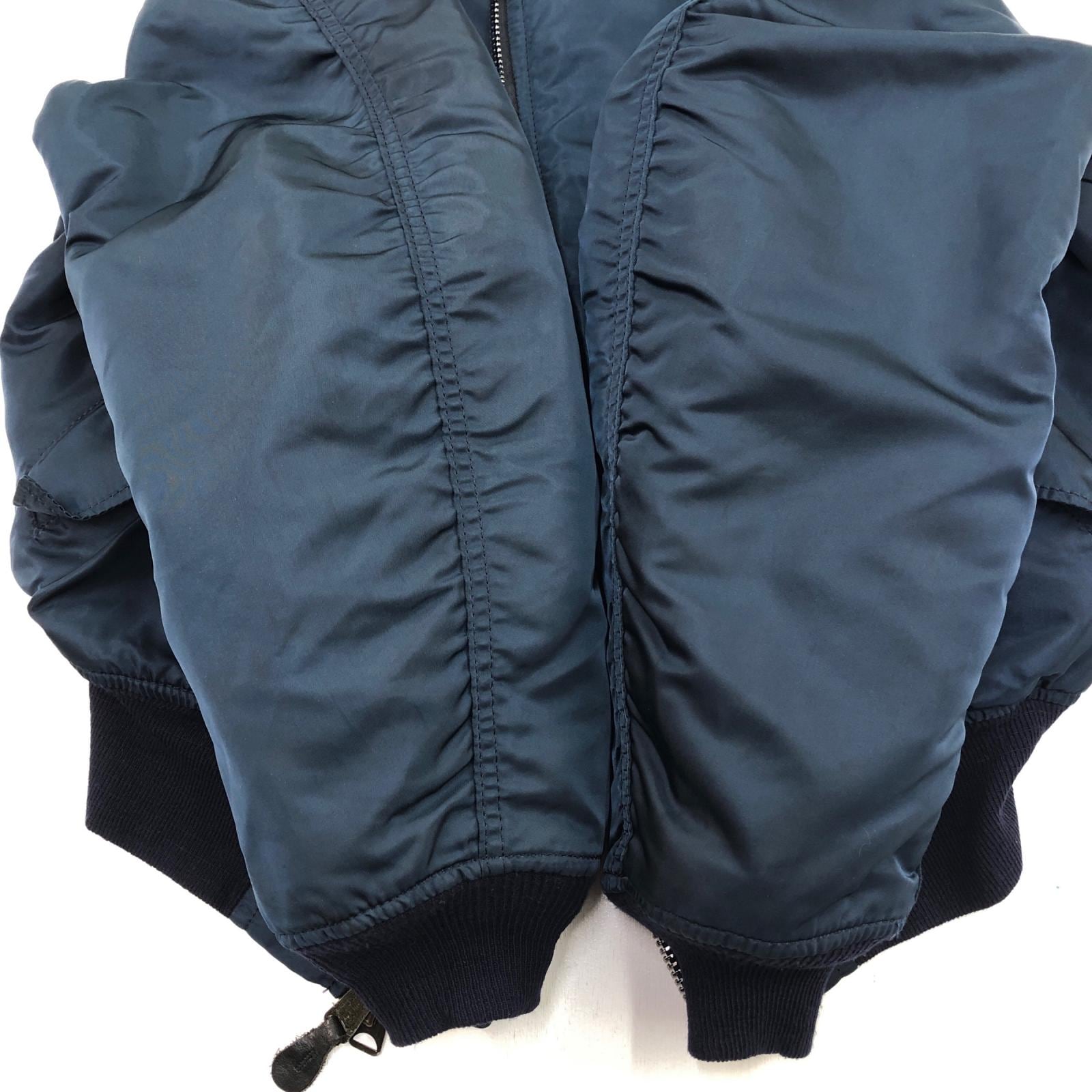 ALPHA アルファ 90- 00年代 USA製 MA-1 民間品 ミリタリー フライト