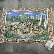 dead stock animal quilting rug