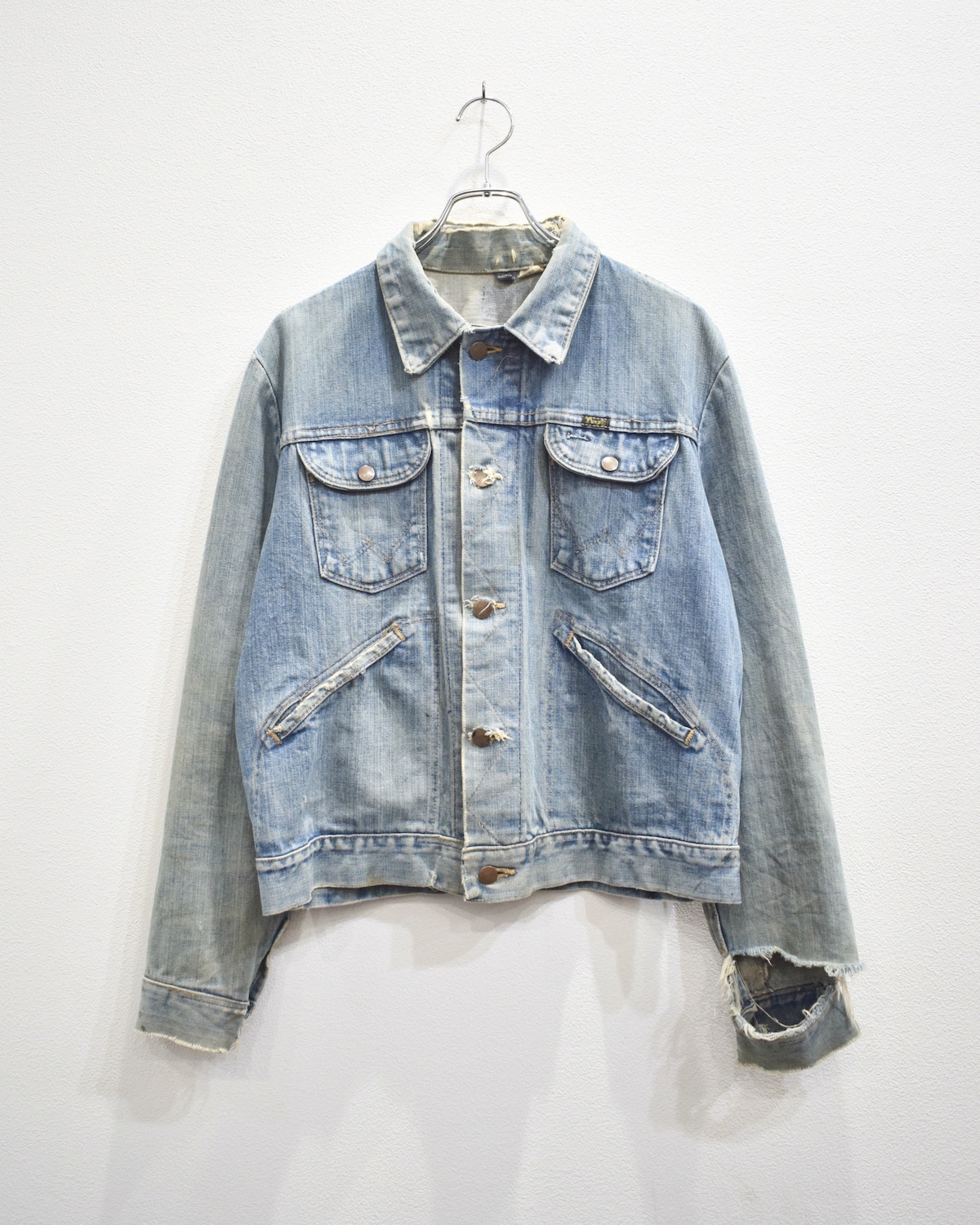 Used Jackets 【70s Wrangler】124mj Denim Jacket | used.memento
