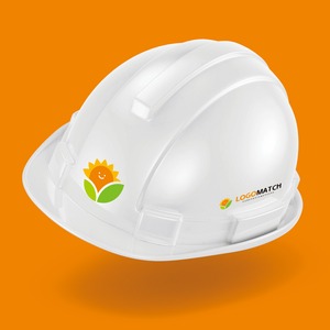 ひまわりの太陽のロゴ