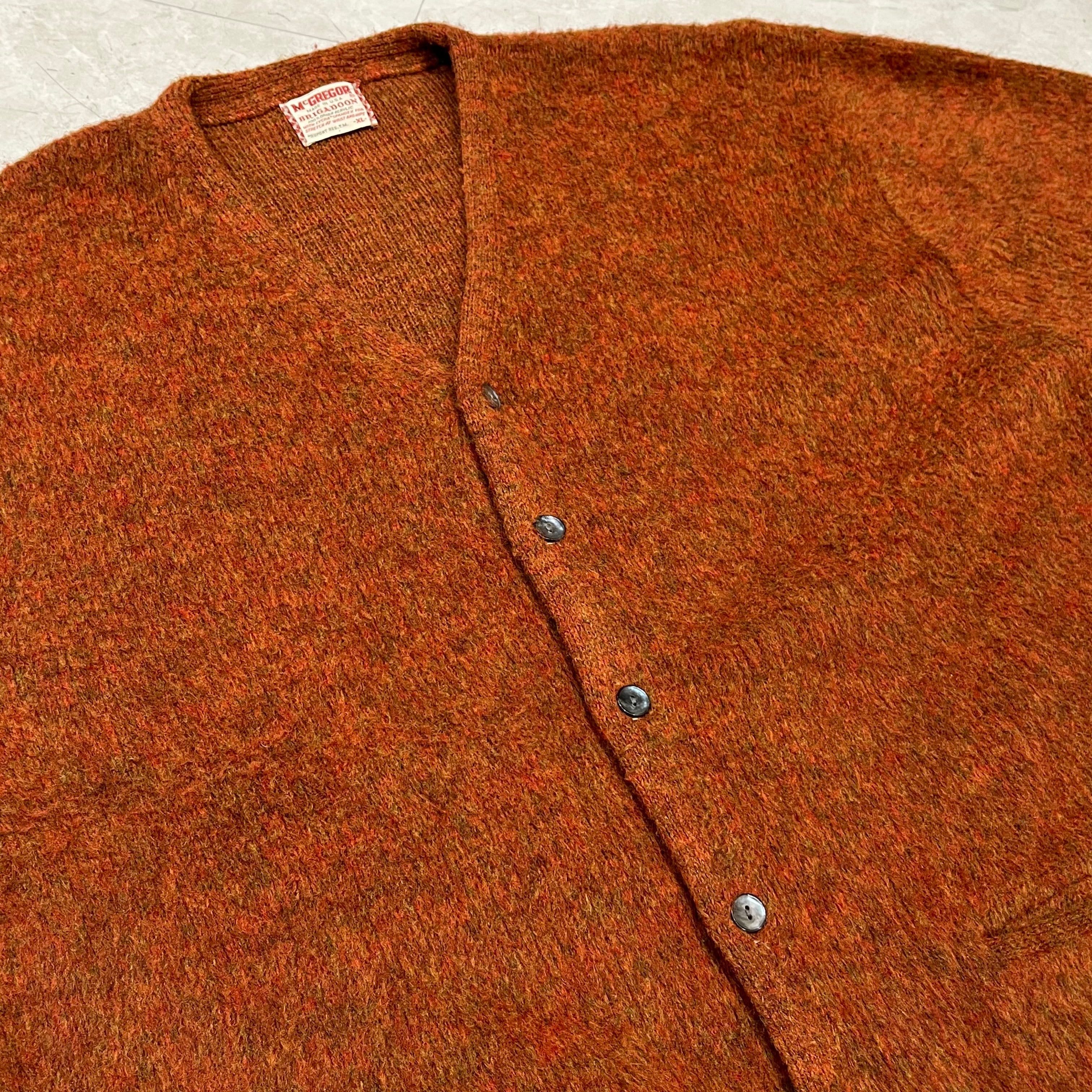 60s McGREGOR BRIGADOON Acryl Cardigan 60年代 マクレガー 60s McGREGOR BRIGADOON Acryl Cardigan 60年代 マクレガー