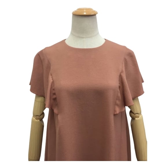 Pont Neuf ポンヌフ 新品】ロングワンピース ケープドスリーブ袖