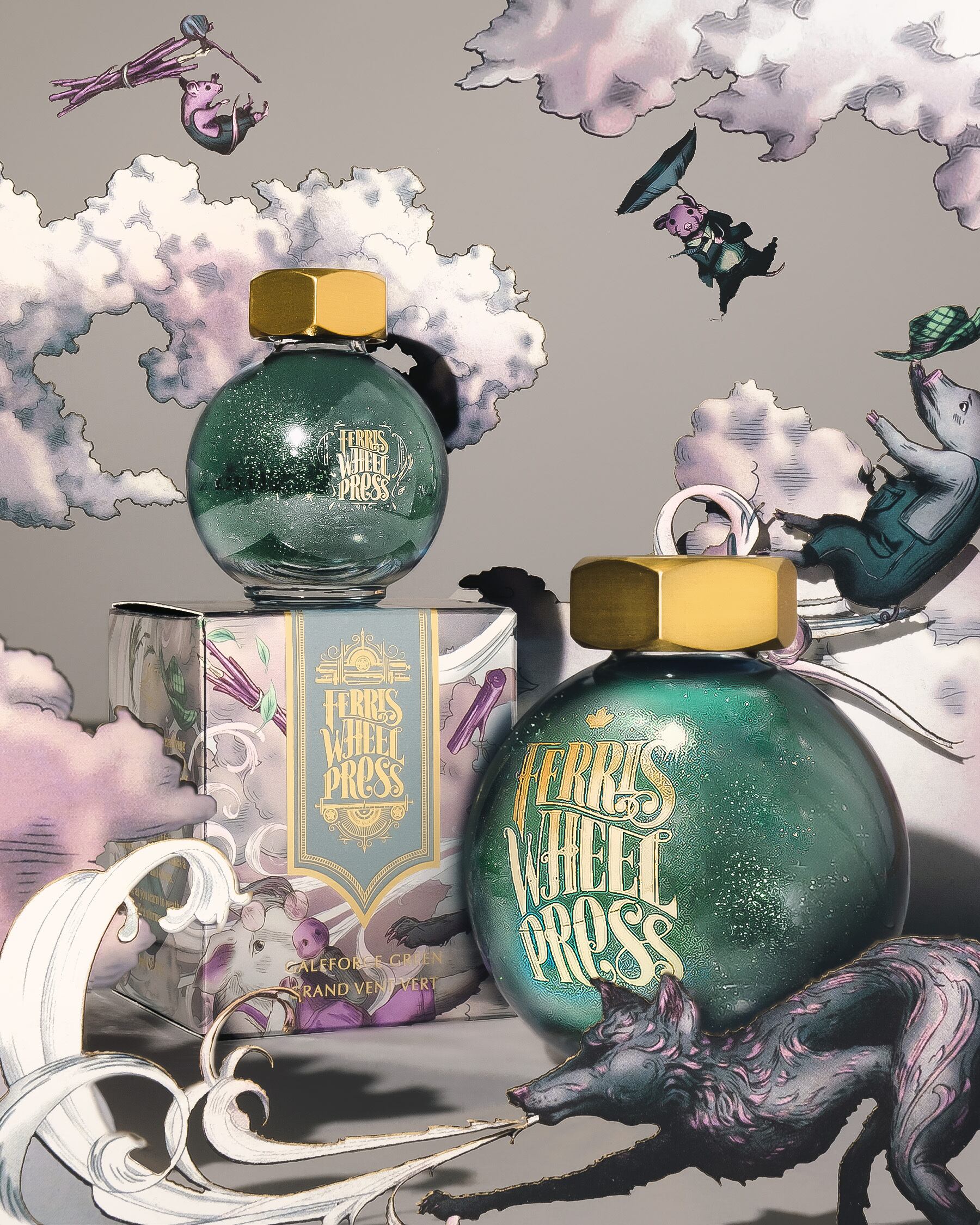 3月新色】FERRITALES（20mlインク）(Chapter 26～)（ワンスアポンア