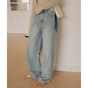 wide leg high waist jeans