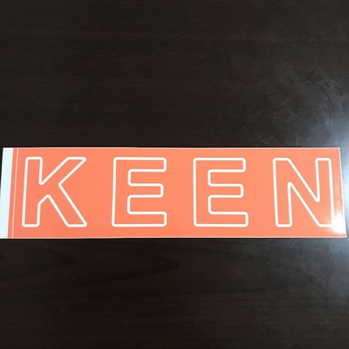 【ST-249】KEEN キーン sticker ステッカー orange