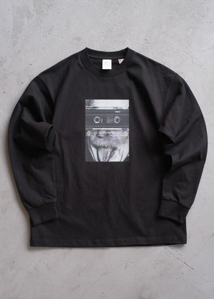 "blindfolded man" l/s shirt in black