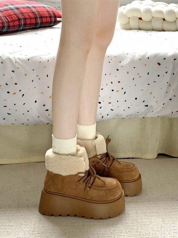 レトロショートスノーブーツV05028