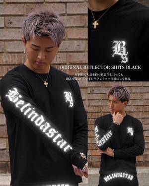 ORIGINAL REFLECTOR SHIRTS BLACK 【BS26021】