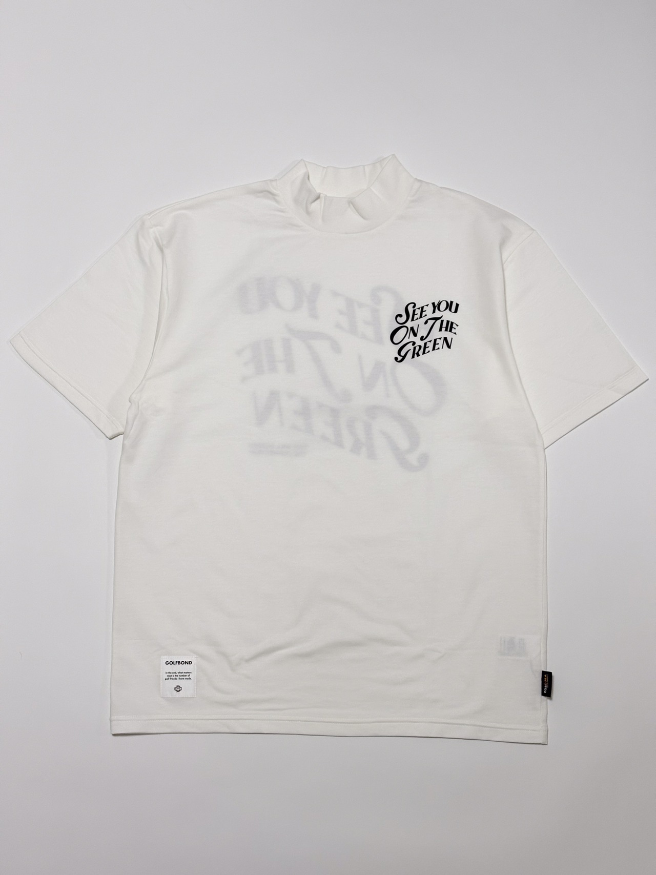 SEE YOU MOCK NECK WHITE