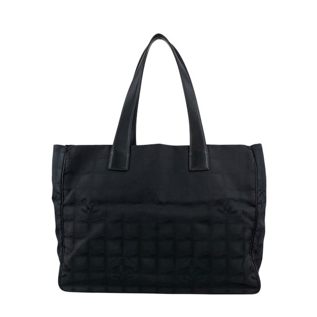 CHANEL シャネル ニュートラベルライン トートバッグ ブラック ナイロン vintage ヴィンテージ オールド wd2eic