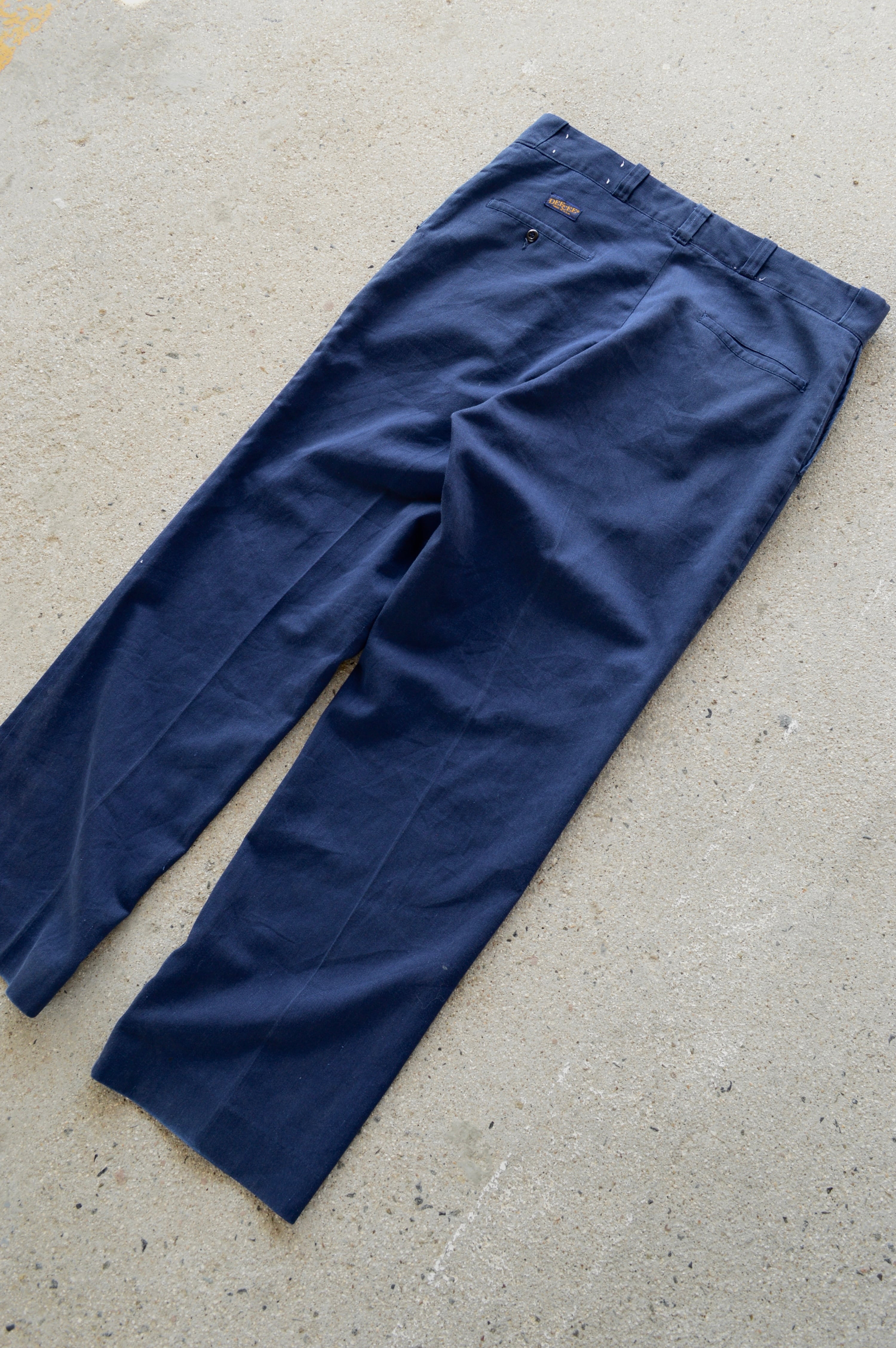 WASHINGTON DEECEE 1980's Work Pants Made in USA SCOVILL ZIPPER